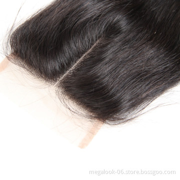 Virgin Single Donor Cuticle Aligned Raw Bundles Grade 10A With Closure